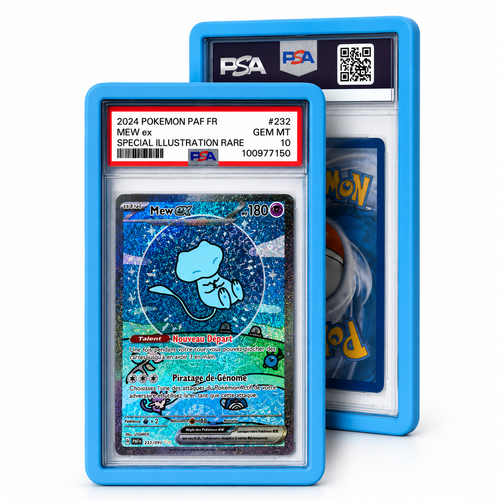 - Protection carte gradée PSA bumper case bleu givré

- Bumper case antichoc pour slab PSA coloris bleu givré